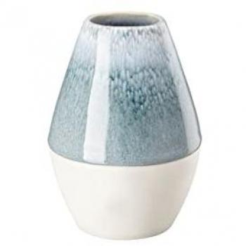 Rosenthal Junto Aquamarine Vase 12 cm aus Steinzeug