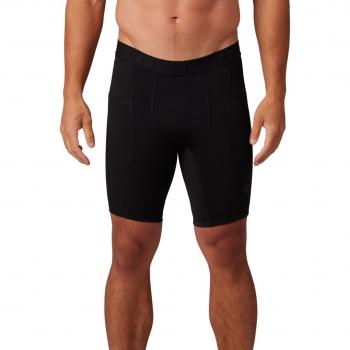 FOX Tecbase Shorts fonctionnels de compression Noir M