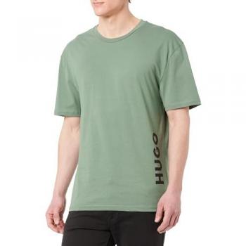 Blusa de Manga Corta HUGO Verde con Bloqueo UV