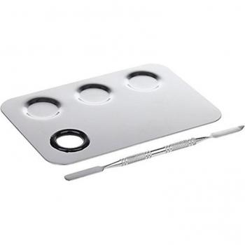 Palette de peinture en acier inoxydable, 1 pièce