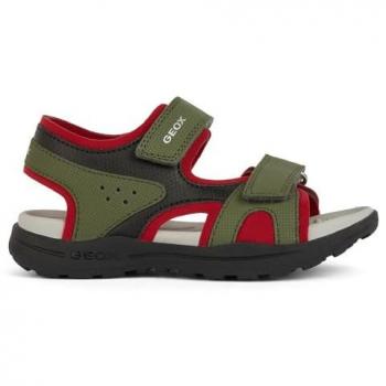 Geox Vaniett Military Sandali J55xc015ce Red EU 28