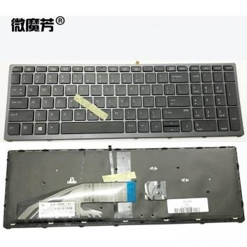 HP Zbook 15 G3 17 G3 US Laptop Keyboard