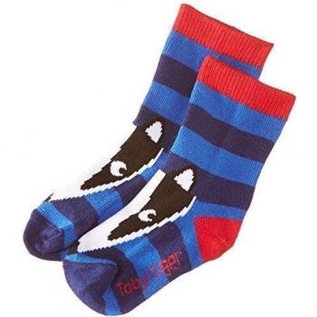 Calcetines infantiles Toby Tiger Blue Badger
