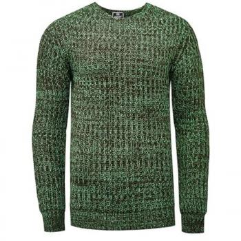 Herren Strickpullover RUSTY NEAL, Größe L, grün, 70% Polyacryl, 30% Baumwolle