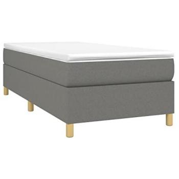 Box Spring Bed Frame Mattress Foundation Upholstered Bed Base Fabric