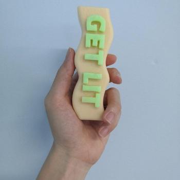 3D Letter Soap Making Mold