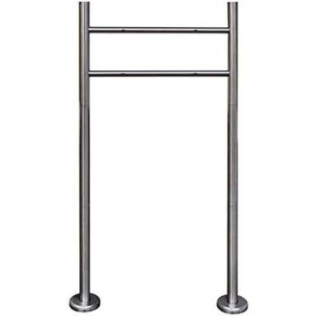 VidaXL Stainless Steel Mailbox Stand