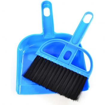Desktop Mini Broom and Dustpan for Pet Grooming