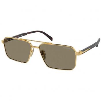 Prada PR A57S Heren Zonnebril Goud Edition