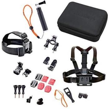 Set de Accesorios para Cámara de Acción Rollei I Compatible con GoPro