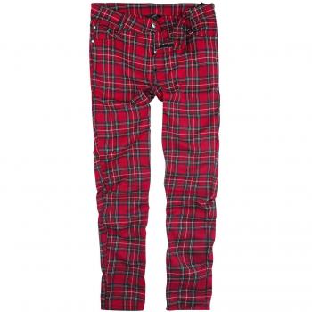 Banned Men's Gothic Tartan Trousers