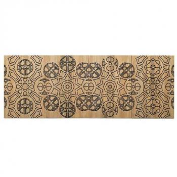 Testata Eco Gena 160x60cm in Legno di Pino Stile Industriale