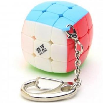 Cubo Rubik Qiyi Mini 3.5cm Llavero 3x3 Sin Etiquetas