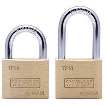 Candado Ifam Tifón Latón Arco Largo 72011-20