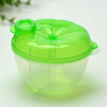 Draagbare Voedselcontainer voor Baby met Drie Compartimenten