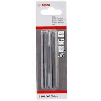 Bosch Professional Planer Blade, 17cm x 7.8cm x 0.2cm, Silver, Pack of 2
