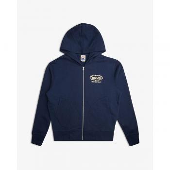 Sudadera con cremallera DEUS Sirens Azul Marino