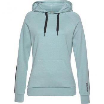 BENCH Hoodie für Damen, Loungewear, mint und schwarz, Größe 36/38