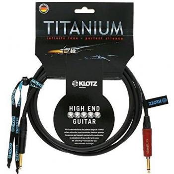 Titanium Guitar Cable with Silent Plug 3m