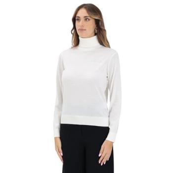 Armani Exchange Ladies L Avorio Pullover Turtleneck