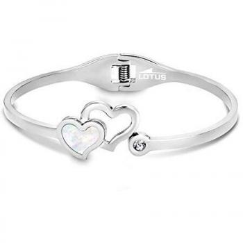 Acciaio Lotus Bracciale Cuori LS1792‑2