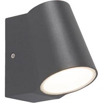Lampada da esterno antracite con LED e sensore di luce