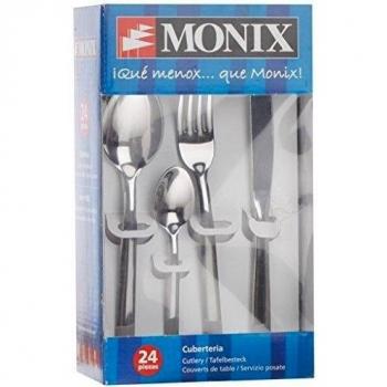 Set de cubiertos Monix Reims 24 piezas acero inox 18/C