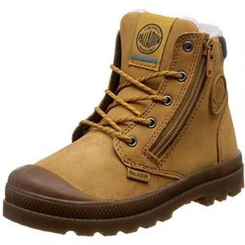 Palladium Hi Cuff WPS K, Botas para Niños, Color Amarillo