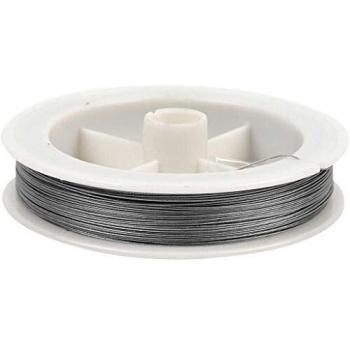 Fil de perles argent 0,38 mm 100 mètres