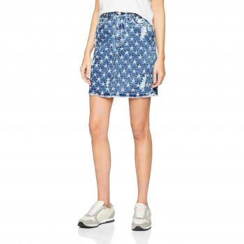 Falda Guess Cleo Midi, Mujer, (Starry Indigo Srri)