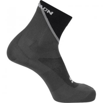 Chaussettes Salomon Pulse Ankle XL en Gris Foncé