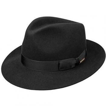 Stetson Haarfilz Hut für Damen und Herren mit Ripsband