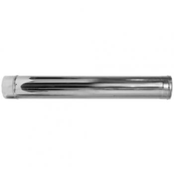 Chimenea lineal de acero (longitud 1 