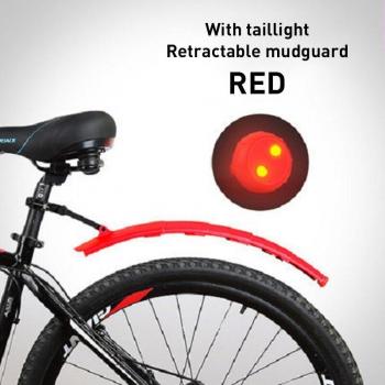 Snelle Bevestiging Spatborden met Achterlicht voor Vouwfietsen