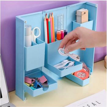 Contenitore per trucchi da scrivania 24.5 x 28 cm