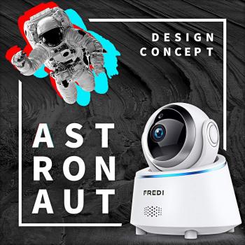 Caméra de Surveillance Intérieure 1080P