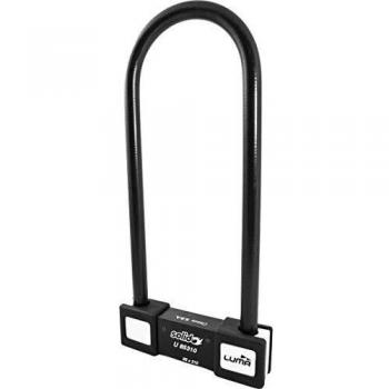 Luma 85×310×18 mm U‑Lock – Black, Unisex Edition