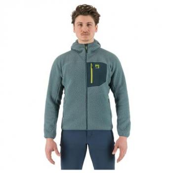 Giacca Pile con Cerniera Karpos Moiazza Retro Uomo