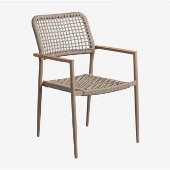 Sklum Jardín Modular con Soporte de Brazos en Aluminio y Cadena de Cuerda