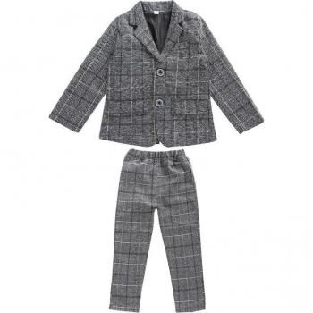 Kids' Classic Plaid Suit