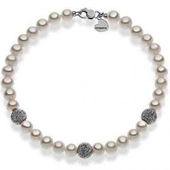 Comète Collier d’or blanc 9 kt – Perle & Gioielli