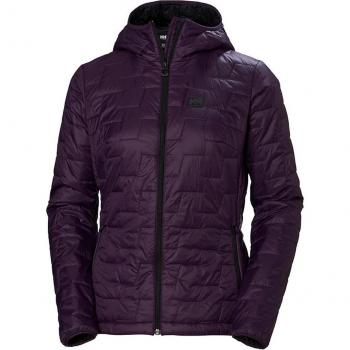 Helly Hansen LifaLoft Hooded Insulator Skijacke Damen – Lila – Medium