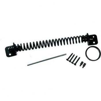 Gate Spring Set – 10 (250 mm), Black, 5 Units + Screws