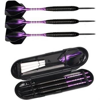 Professional 22g Steel Tip Darts Set with Aluminum Shafts
