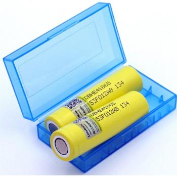 Liitokala Original HE4 18650 Li-ion Battery 3.6V 2500mAh + Storage Box