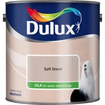 Dulux Soft Stone Matt or Silk Emulsion Paint Various Finishes 2.5 Litres