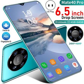 Hiborth Mate 40 Pro 512 Go – Smartphone haut de gamme vert 6,5