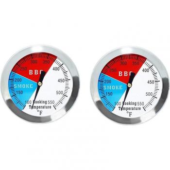 BBQ Oven Smoke Thermometer (Pack of 2)