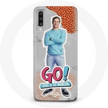 Cover in TPU per Samsung Galaxy A50 Poursuis tes rêves Juanma Portolesi