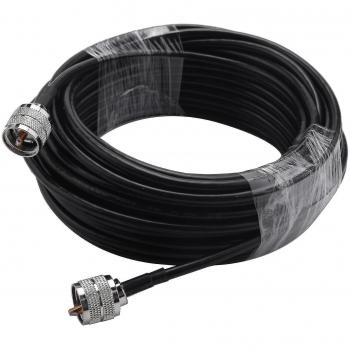 Câble UHF RG‑58 15 m, 50 ohms